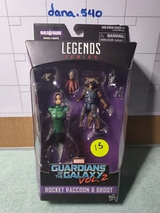 Marvel Legends Guardianes de la Galaxia Vol. 2 cohetes mapaches Groot NO mantis BAF - Imagen 1 de 2