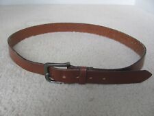 Timberland Men's Rust Brown Colored Leather Belt Size 40