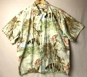 Cooke Street Honolulu Hawaiihemd Herren 2XL Kurzarm 100% Baumwolle - Bild 1 von 6