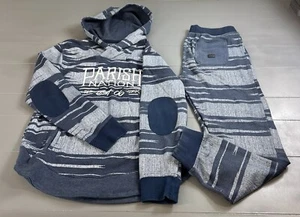 Parish Nation Men’s Pullover Hoodie And Jogger Sweatpants Size Large Blue  - Picture 1 of 17