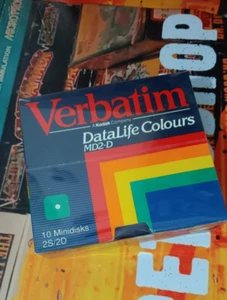 Verbatim 10 x Disketten MD2-D 48tpi Leerdisketten (Commodore 64 in Box) NEU OVP - Photo 1/2