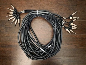 Cable serpiente Mogami 2932 8 canales 1/4" TRS - a - 1/4" TRS 49' - Imagen 1 de 4