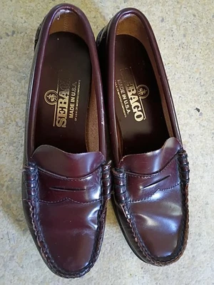 Zapatos mocasines Sebago talla 6 de cuero marrón para mujer Foto 1 de 4