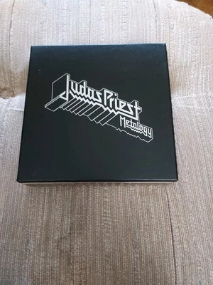 Judas Priest Metalogy 2004  4 CD/DVD Sony Box Set 80s Rare Metal MINT — 第 1/4 张图片