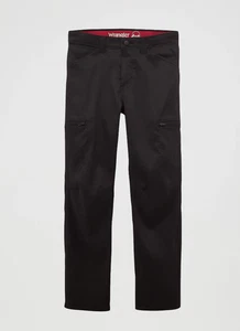 Wrangler Outdoor All Terrain Cargo Boys 14 Husky Pants BLACK *NEW W/ TAGS* - Picture 1 of 6