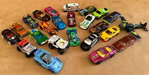 Lot of 23 Hot Wheels Matchbox vintage Diecast Cars airplane van jeep - Picture 1 of 6
