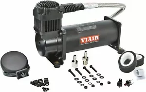 Viair 444C Black Air Compressor W/ FREE 175 PSI Pressure Switch & 40 AMP Relay - Picture 1 of 10