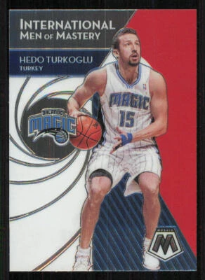 2019-20 Panini Mosaic International Men of Mastery #10 Hedo Turkoglu - Image 1 of 2