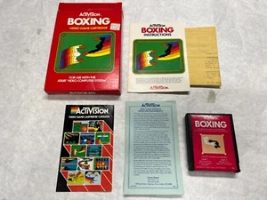 NICE Atari VCS 2600 Game Complete in Box 1980 Activision BOXING + Store Receipt - Picture 1 of 17