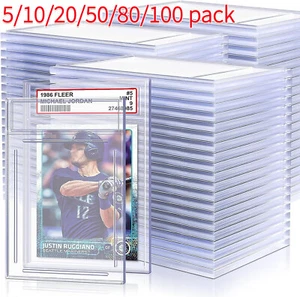Empty Graded Card Holder PSA Style Slab for Trading Sports Cards Protector Case - Picture 1 of 8