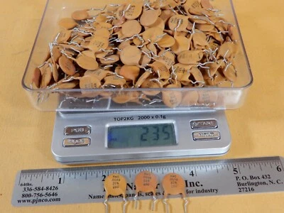 RMC .0039uf 20% Z5U??电压老式陶瓷圆盘电容器数量 235 NOS — 第 1/4 张图片