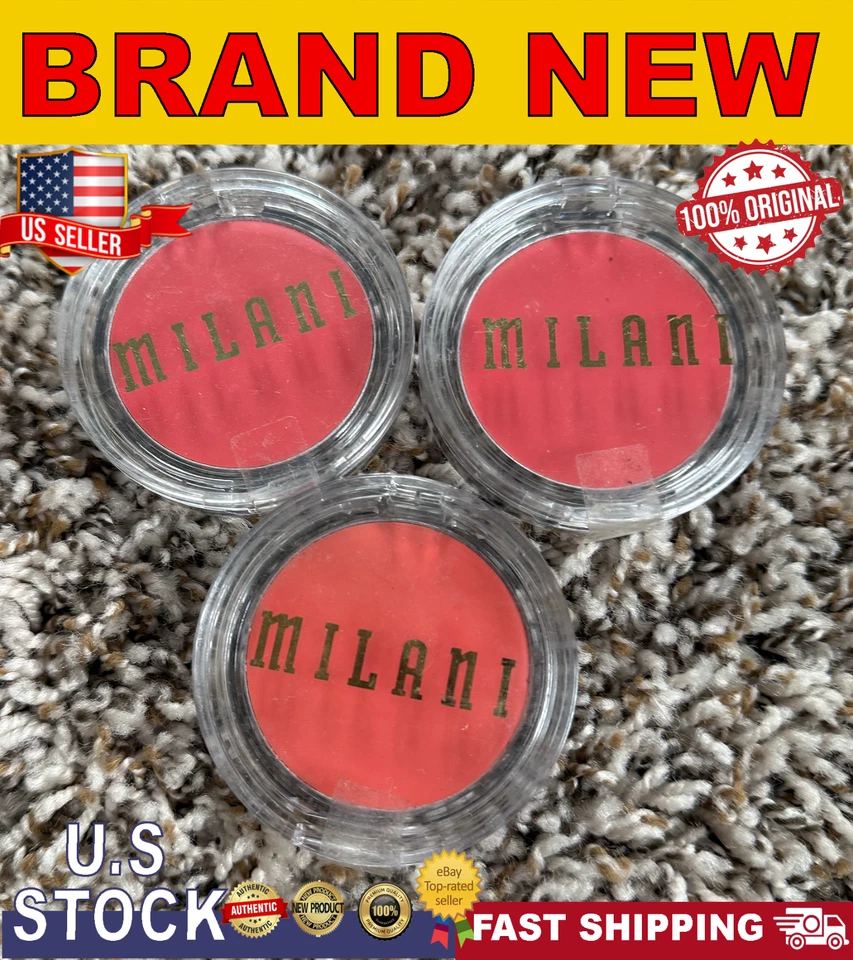 Milani Cheek Kiss Cream Blush- COLOR- #120 Coral Crush | 3 PACK - Image 1 of 1