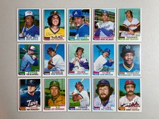 1982 Topps Traded singles Nrmt see huge list combined shipping