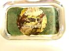 Vintage Glass Paperweight Showing Indian Echo Cave Near Hummelstown, Pa