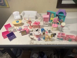 Barbie And Kelly Doll Accessories Furniture Pets Lot 2 C3 - Picture 1 of 13