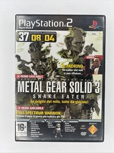 8 Demo Giocabili Metal Gear Solid 3 PS2 PLAYSTATION 2 Italian Eng Pal - Picture 1 of 3