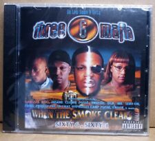 Three 6 Mafia - When The Smoke Clears - New Sealed Cd!