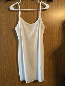Camisón sin mangas para mujer blanco talla mediana por City Triangles - Imagen 1 de 5
