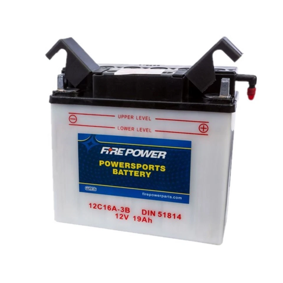Fire Power Battery with Electrolyte 12C16A-3B - 12V 12C16A-3B Foto 1 de 3