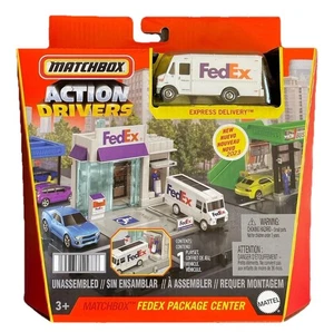 Matchbox FedEx Package Center Post Lieferdienst Delivery Spielset Kids Spielzeug - Bild 1 von 4