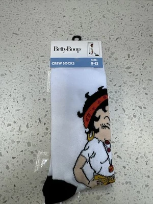 Calcetines Betty Boop - Nuevos - Talla 9-13 Foto 1 de 3