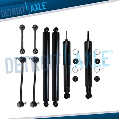 2WD Front & Rear Shock Absorbers Assembly + Sway Bars for Ford F-350 Super Duty - Image 1 of 4