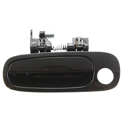 Maçaneta de porta externa lisa frontal lado esquerdo do motorista para 98-02 Corolla - Imagem 1 de 4