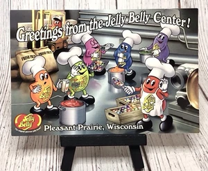 Greetings From The Jelly Belly Bean Center Pleasant Prairie WI Postcard - Picture 1 of 4
