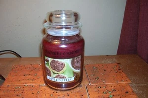 yankee candle 22oz JAR APPLE BUTTER - Picture 1 of 9