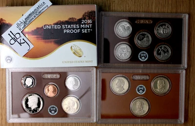 2016 S US Mint Clad Proof Set - 13 Coins - OGP - Image 1 of 4