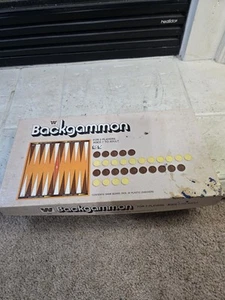 Vintage 1973 Whitman Board Game Backgammon Set  Made in USA - Picture 1 of 7