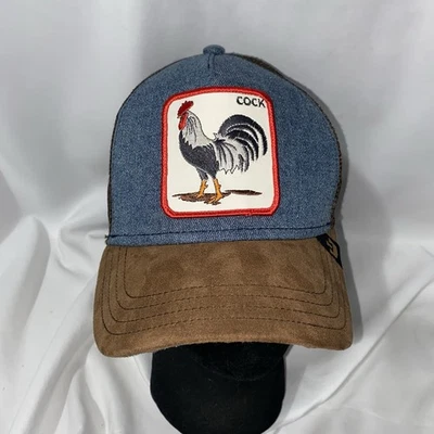 Sombrero de camionero Goorin Bros gallo gamuza Bill Snapback Foto 1 de 4