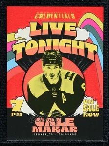 2023-24 Upper Deck Credentials Live Tonight Cale Makar #LT-8 - Picture 1 of 3