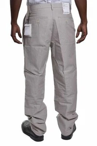 Calvin Klein New Mens Gray Beige Straght Fit Casual Dress Pants 30 x 32 $79.50 - Picture 1 of 6
