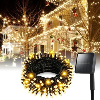 200LED Solar String Lights Outdoor Waterproof Christmas Tree Lights Garden Decor - Image 1 of 4