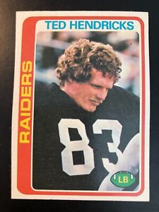 1978  Topps  Football  # 68  Ted Hendricks    NM-MINT