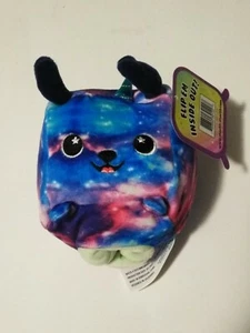 Moosh Moosh Plush Squared Dream dog wizard green mood Flip'ems Inside out - Picture 1 of 1