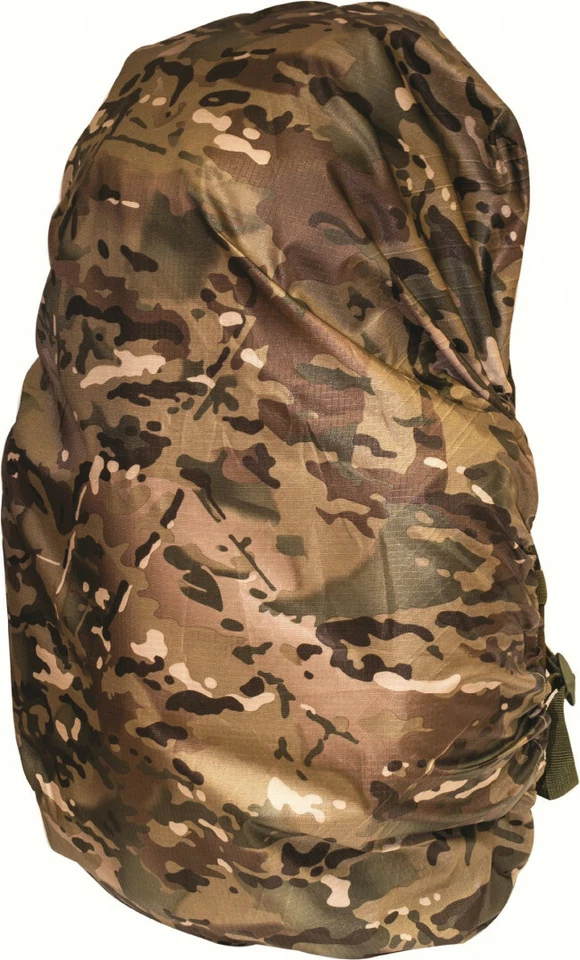 FUNDA MOCHILA IMPERMEABLE CAMUFLAJE HMTC MEDIANA para mochila tránsito 30-50 litros Foto 1 de 1