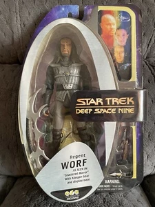 Star Trek Deep Space Nine REGENT WORF Action Figure (2005) **SEALED** - Picture 1 of 4