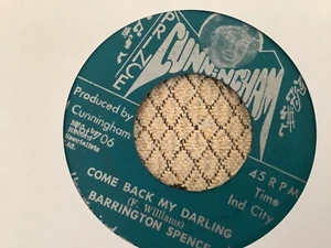Barrington Spence , Come Back My Darling , 7” Prince - Picture 1 of 1