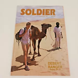 Old Military Magazine British Army 11/17/86 Soldier Ranger Edition Vtg Ephemera - Picture 1 of 15