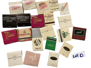 Lot of Vintage Casino & Hotel Matchbooks Variety Collection Grand Casino Treasu - Picture 1 of 10