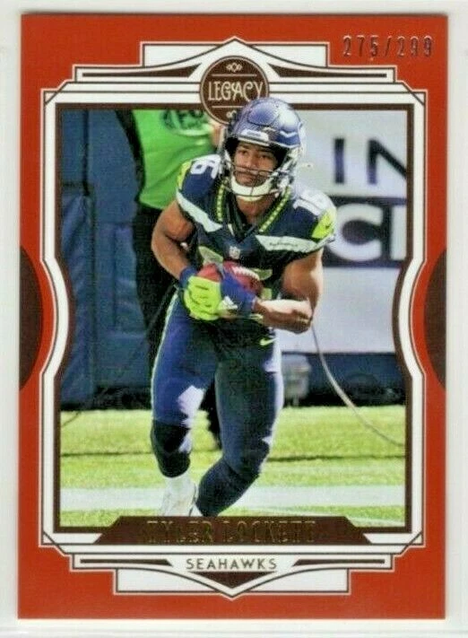 Tyler Lockett 2021 Panini Legacy RED Parallel /299 #99 Seahawks - Image 1 of 1