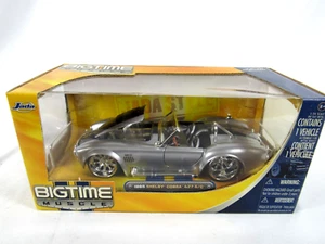 Jada Big Time Muscle 1965 Shelby Cobra 527 S/C Maßstab 1:24 Die Cast Auto - Bild 1 von 7