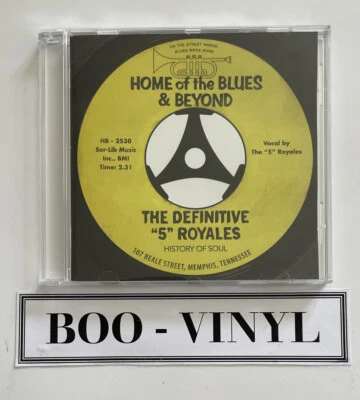The 5 Royales : The Definitive '5' Royales - Home of the Blues & Beyond CD 2 set - Image 1 of 4