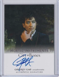 2013 Leaf The Mortal Instruments #AI-GG1 Godfrey Gao Autogramm - Bild 1 von 2