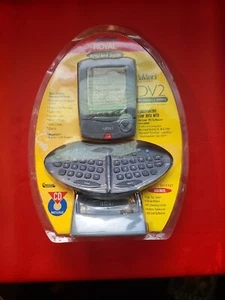 Vintage Royal DaVinci DV2 Palm Organizer PDA PocketPC Folding Keyboard 2MB No CD - Zdjęcie 1 z 8