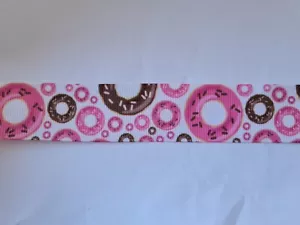 2 meters of donut print grosgrain ribbon 1" wide - Picture 1 of 1