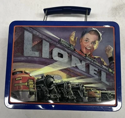 Lionel Train Tin Mini Lunch Box / Carry Case Grate Condition - Image 1 of 4