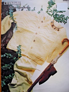 Carnival Knitting Pattern Book - WINTER HANDKNITS - 10 Designs for Him & Her - Picture 1 of 6